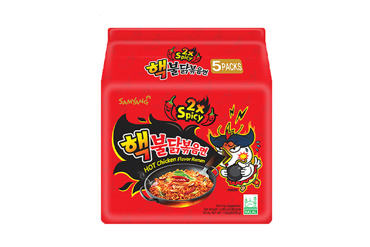 SAMYANG 2X SPICY HOT CHICKEN RAMEN 700G